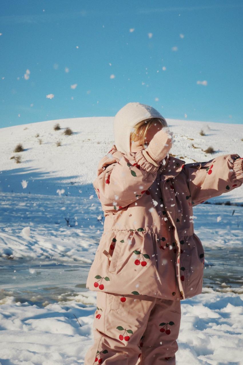 Outerwear | Kids Konges Sløjd MISMOU FRILL JACKET Ma Grande Cerise Blush