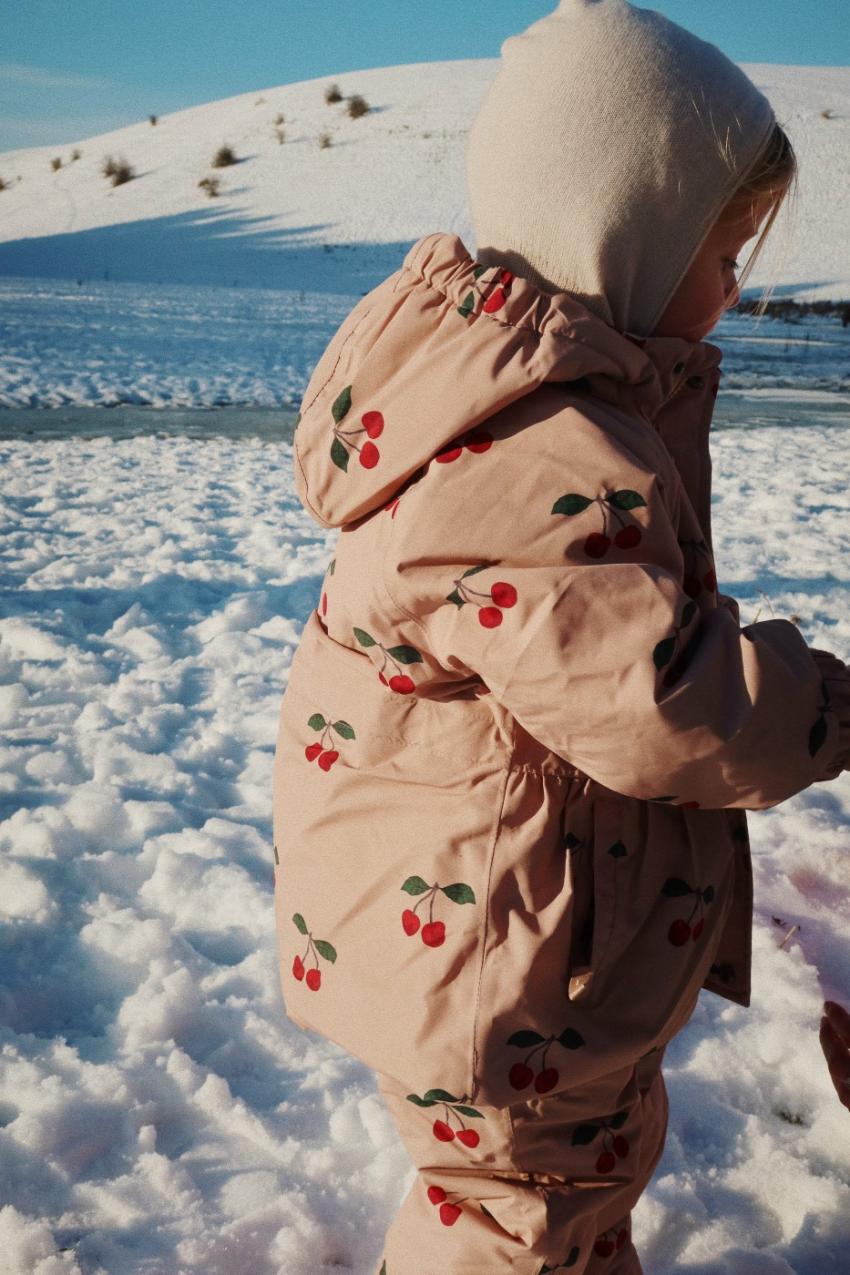 Outerwear | Kids Konges Sløjd MISMOU FRILL JACKET Ma Grande Cerise Blush