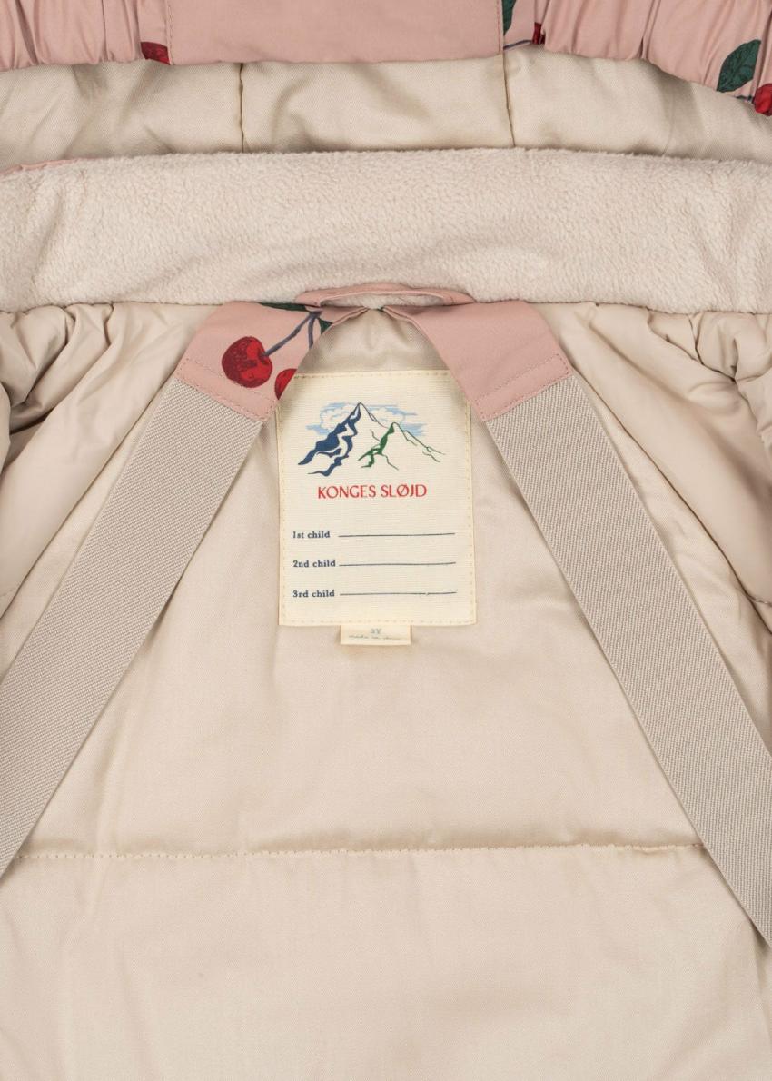 Outerwear | Kids Konges Sløjd MISMOU FRILL JACKET Ma Grande Cerise Blush