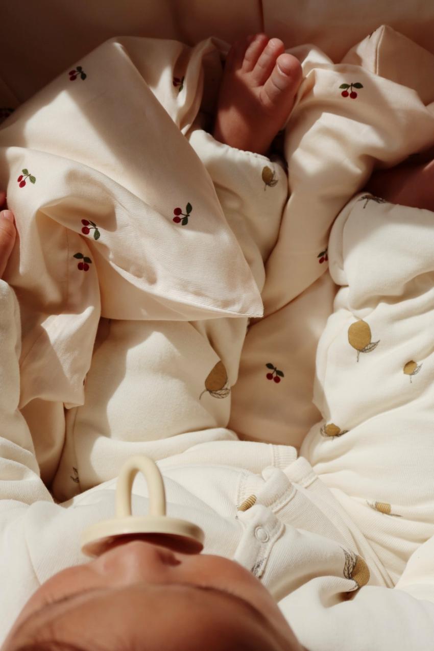 Outerwear | Kids Konges Sløjd NEWBORN ONESIE WITH HOOD Cherry