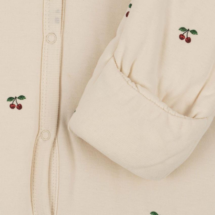 Outerwear | Kids Konges Sløjd NEWBORN ONESIE WITH HOOD Cherry