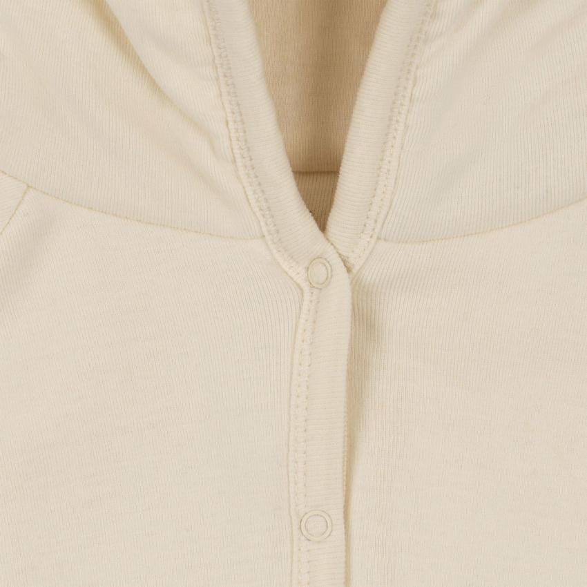 Outerwear | Kids Konges Sløjd NEWBORN ONESIE WITH HOOD Lemon