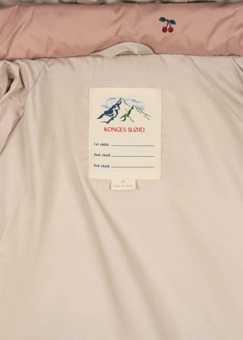 Outerwear | Kids Konges Sløjd NUKA LONG JACKET GRS Cherry Blush