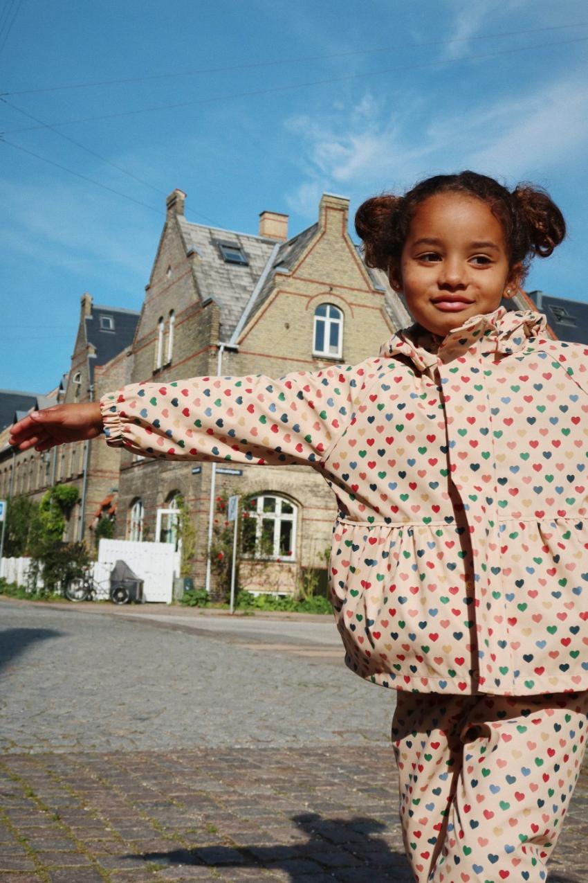Outerwear | Kids Konges Sløjd RAINY PALME SET GIRL Coeur Colorè Frappe