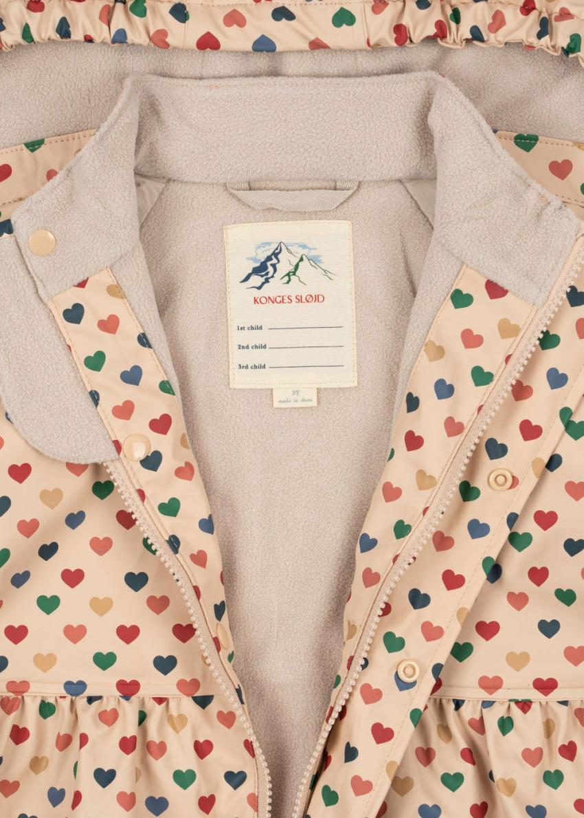 Outerwear | Kids Konges Sløjd RAINY PALME SET GIRL Coeur Colorè Frappe