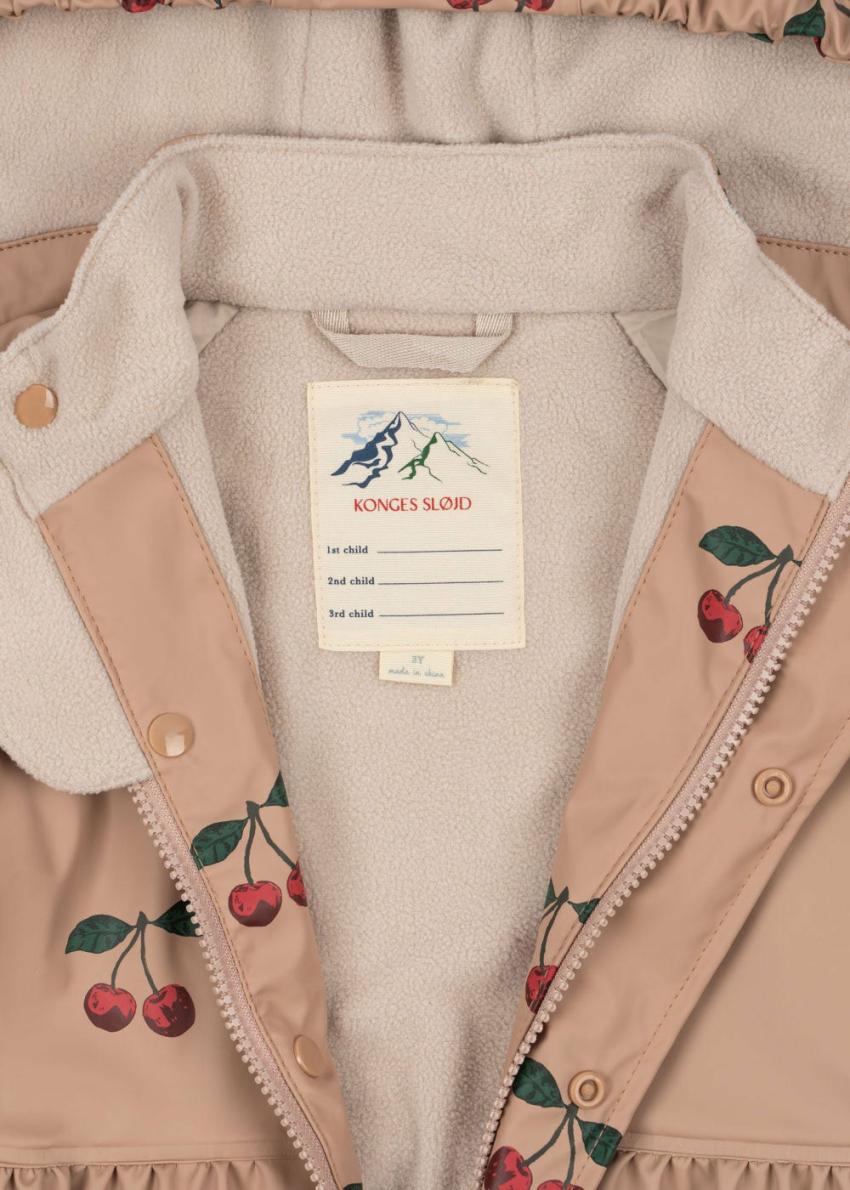 Outerwear | Kids Konges Sløjd RAINY PALME SET GIRL Ma Grande Cerise Blush