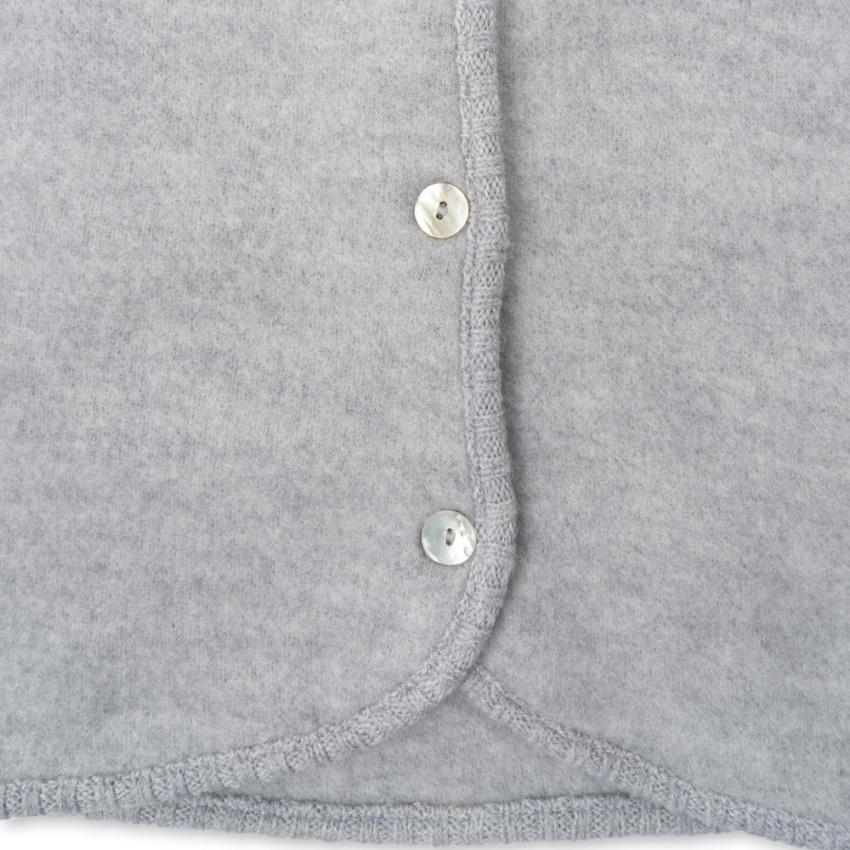 Outerwear | Kids Konges Sløjd SAGA FLEECE CARDIGAN Grey Melange