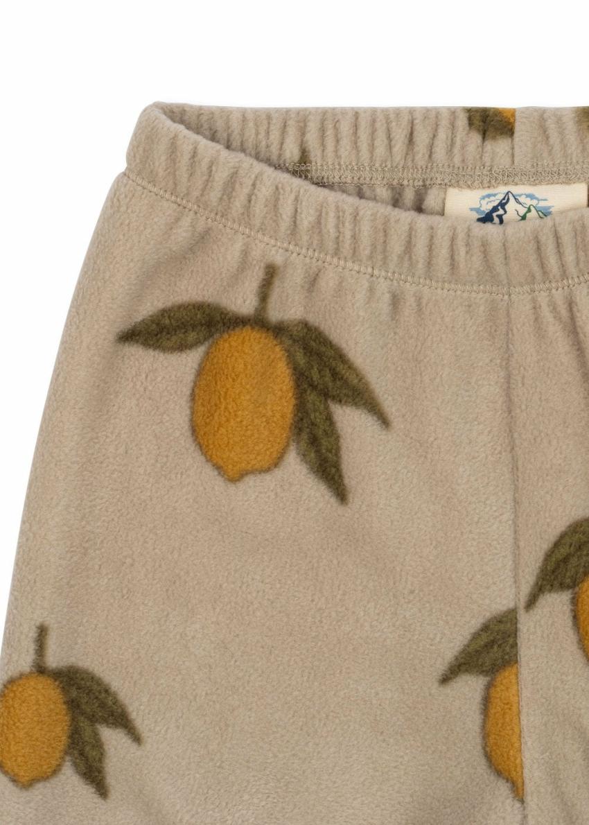 Outerwear | Kids Konges Sløjd TAVI FLEECE PANTS GRS Mon Grand Citron