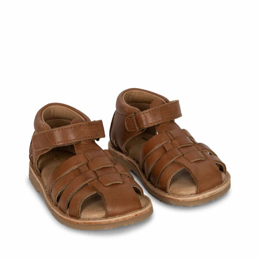 Shoes | Kids Konges Sløjd MINOUTTE SANDAL LEATHER Cognac