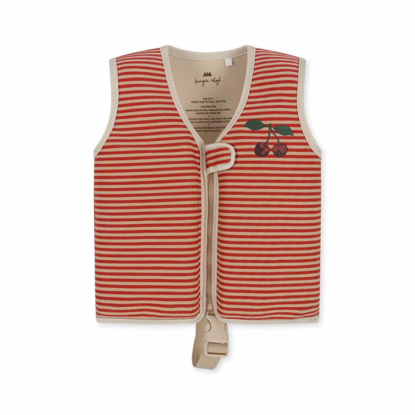 Swimming | Kids Konges Sløjd NEOPRENE GLITTER SWIM VEST Glitter Stripe