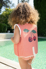 Swimming | Kids Konges Sløjd NEOPRENE GLITTER SWIM VEST Glitter Stripe