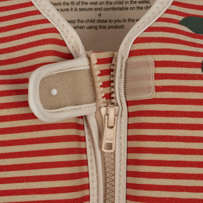 Swimming | Kids Konges Sløjd NEOPRENE GLITTER SWIM VEST Glitter Stripe