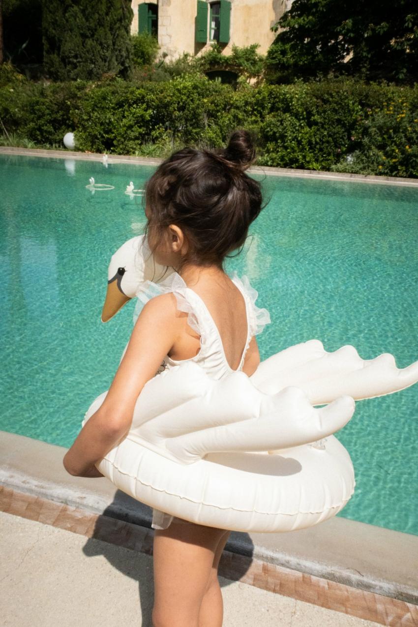 Swimming | Kids Konges Sløjd SWIM RING SWAN Cream Off White