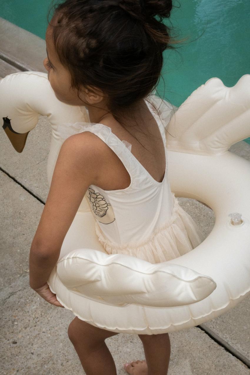Swimming | Kids Konges Sløjd SWIM RING SWAN Cream Off White