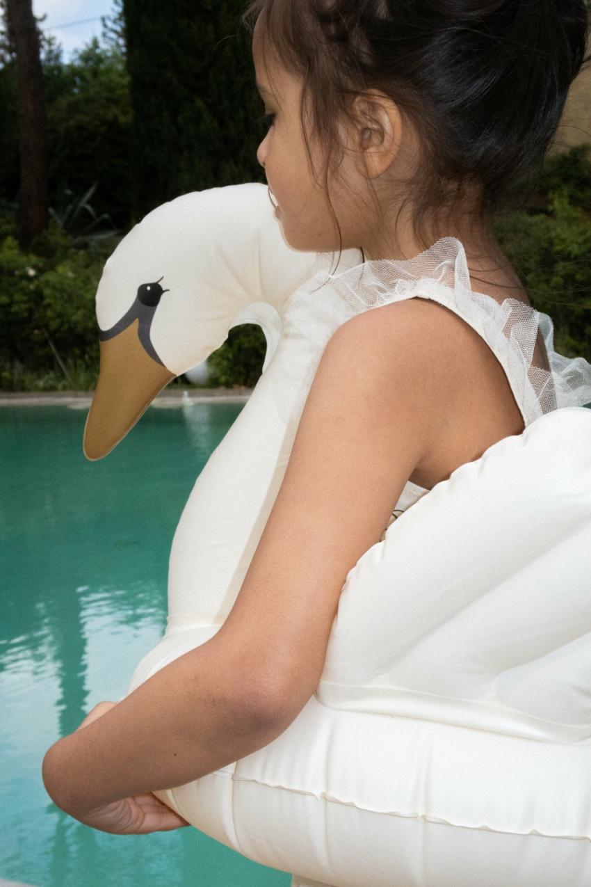 Swimming | Kids Konges Sløjd SWIM RING SWAN Cream Off White