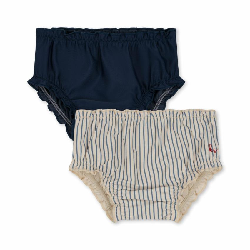 Swimwear | Kids Konges Sløjd 2 PACK COLLETTE BABY PANTS Blue Stripe