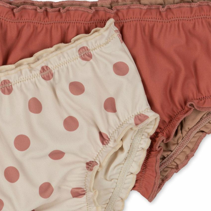 Swimwear | Kids Konges Sløjd 2 PACK COLLETTE BABY PANTS Dot Rose