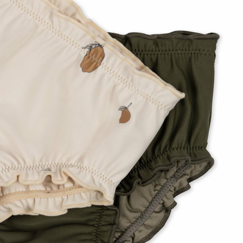 Swimwear | Kids Konges Sløjd 2 PACK COLLETTE BABY PANTS Lemon