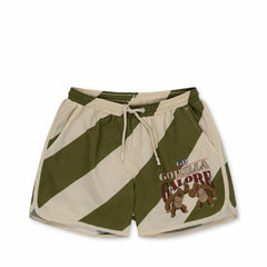 Swimwear | Kids Konges Sløjd ASNOU SWIM SHORTS Dark Olive/creamy White