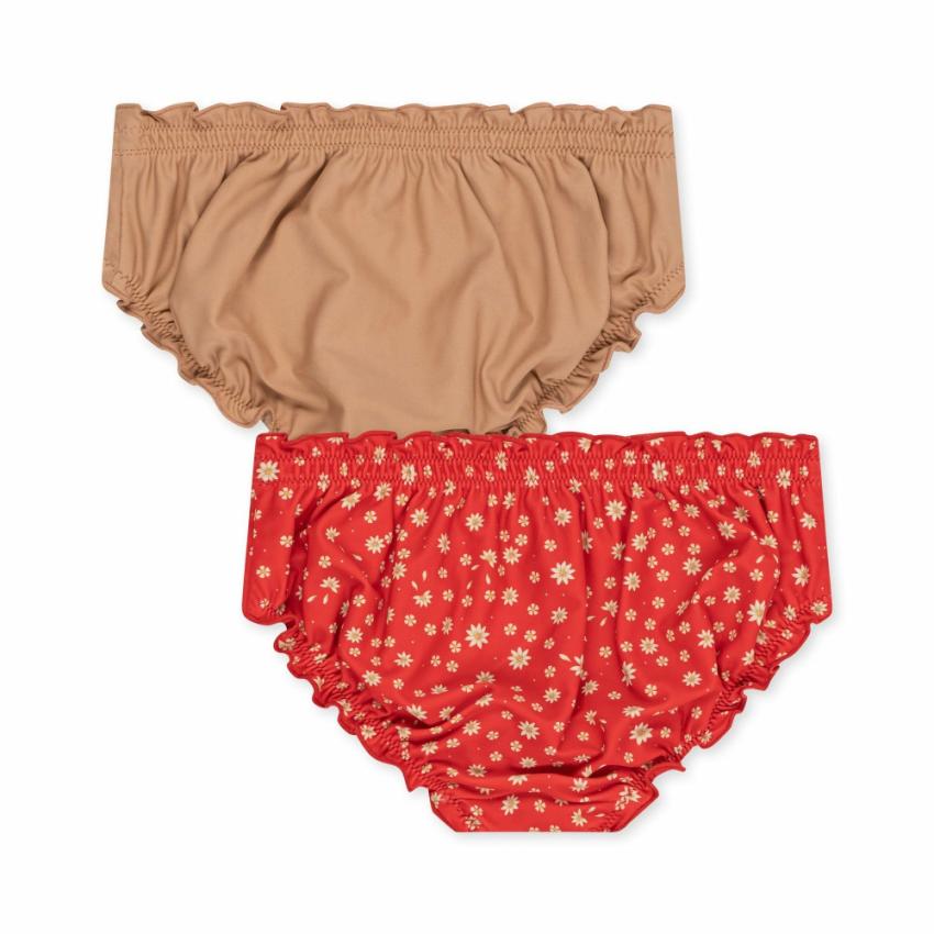 Swimwear | Kids Konges Sløjd COLLETTE 2 PACK BABY BIKINI PANTS Loves Me Not