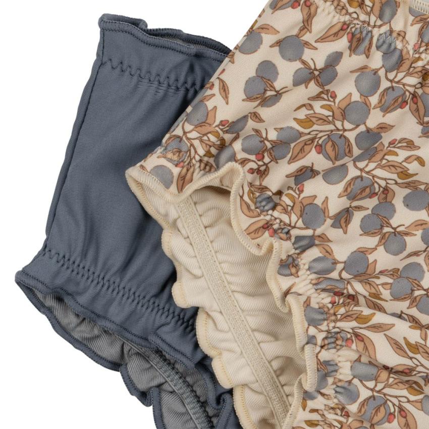 Swimwear | Kids Konges Sløjd COLLETTE 2 PACK BABY BIKINI PANTS Orangery Blue