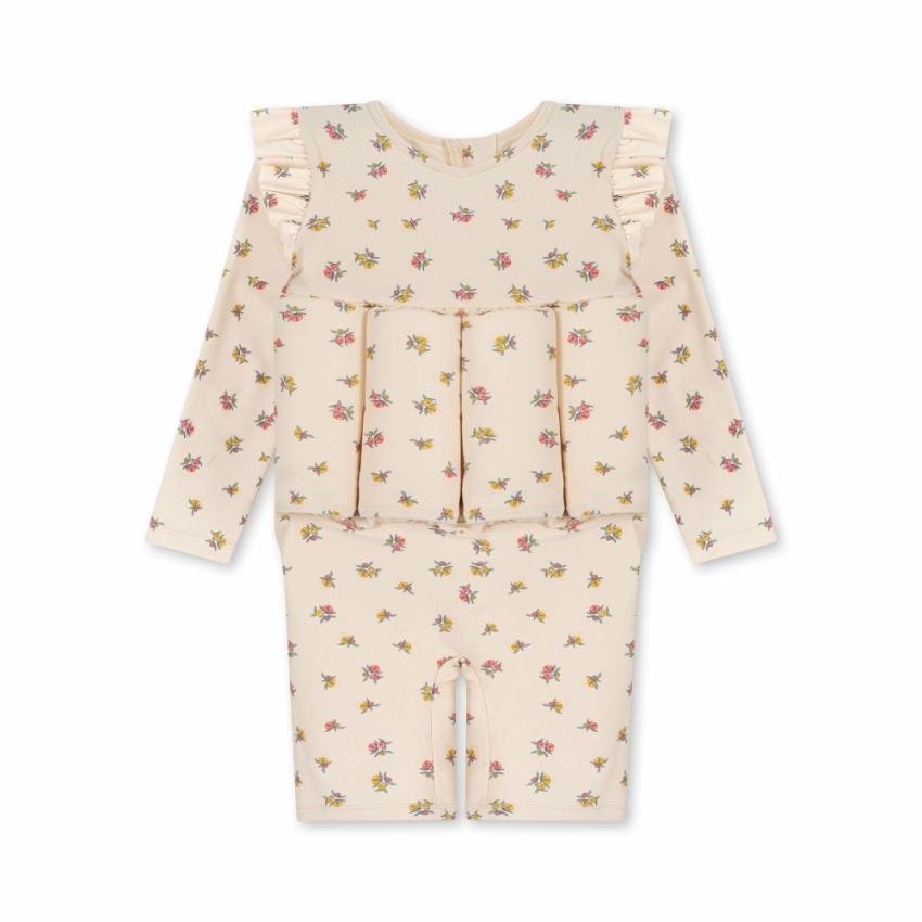 Swimwear | Kids Konges Sløjd FLOAT UV FRILL SUIT Peonia Rose