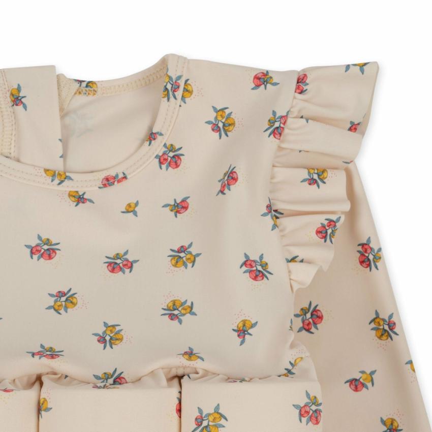 Swimwear | Kids Konges Sløjd FLOAT UV FRILL SUIT Peonia Rose