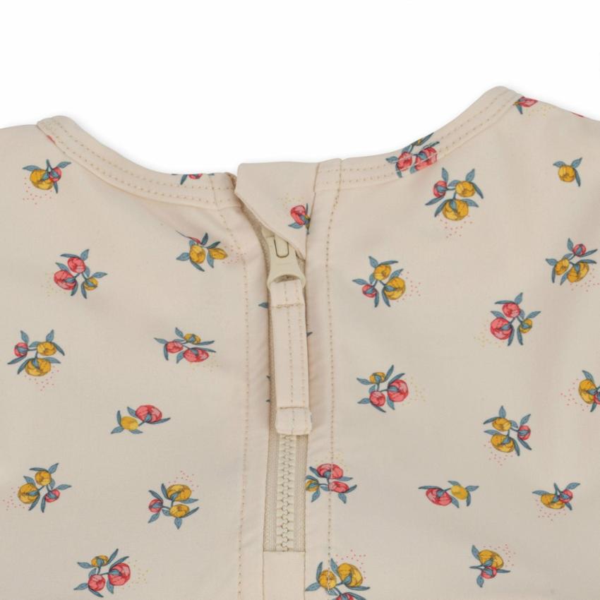 Swimwear | Kids Konges Sløjd FLOAT UV FRILL SUIT Peonia Rose