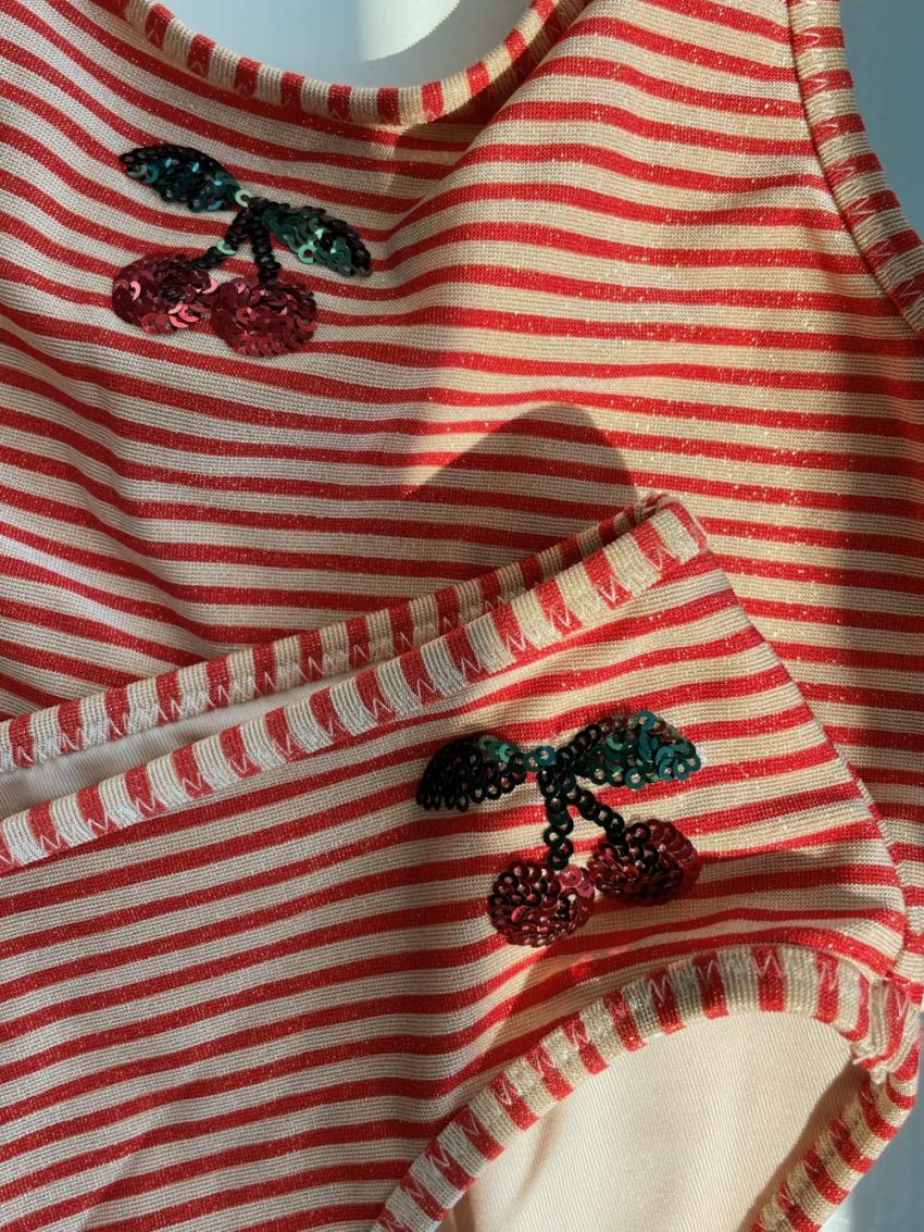 Swimwear | Kids Konges Sløjd JADE SWIM BIKINI Glitter Stripe