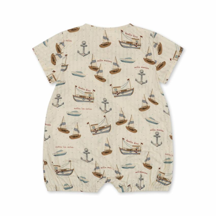 Tops | Kids Konges Sløjd ACE ROMPER GOTS Sail Away