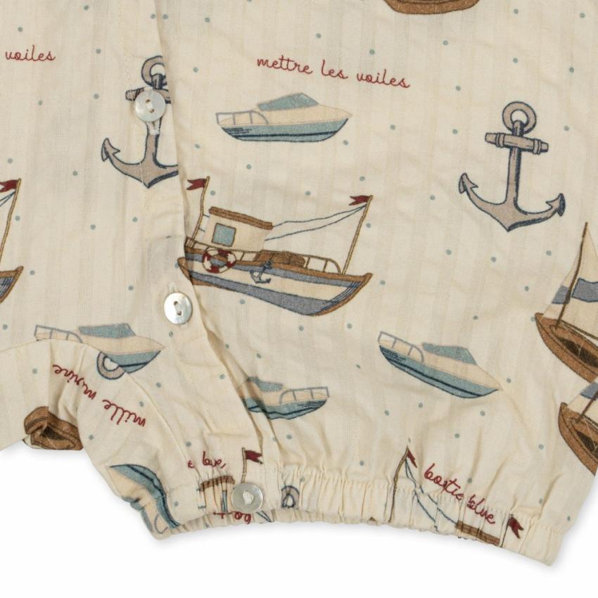 Tops | Kids Konges Sløjd ACE ROMPER GOTS Sail Away