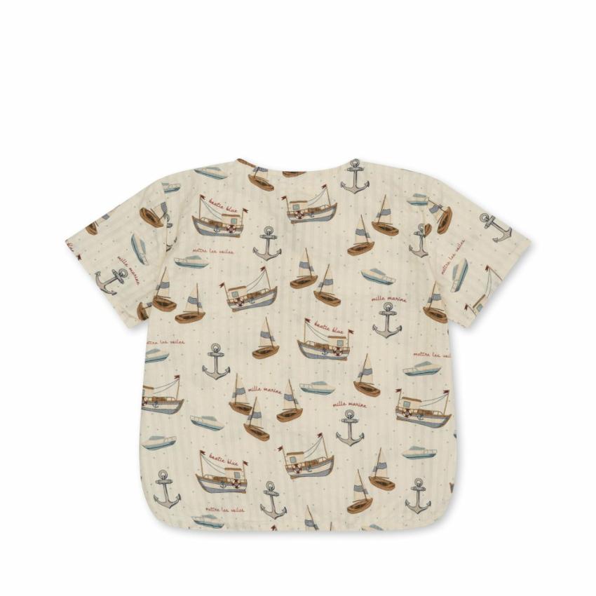 Tops | Kids Konges Sløjd ACE SS SHIRT GOTS Sail Away