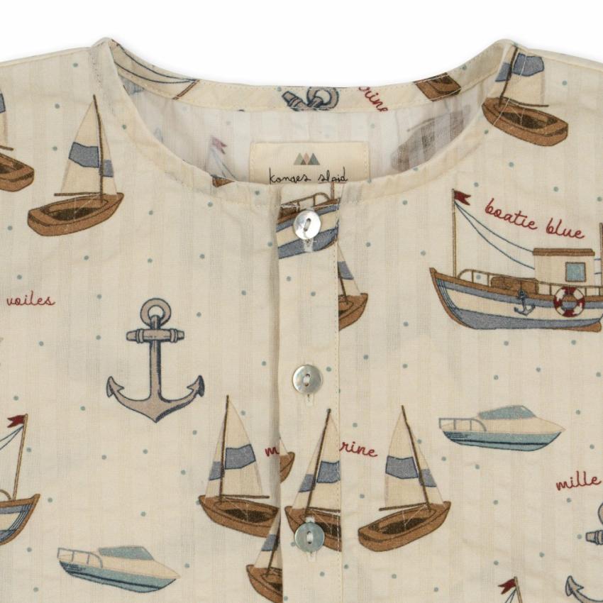 Tops | Kids Konges Sløjd ACE SS SHIRT GOTS Sail Away