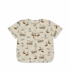 Tops | Kids Konges Sløjd ACE SS SHIRT GOTS Sail Away