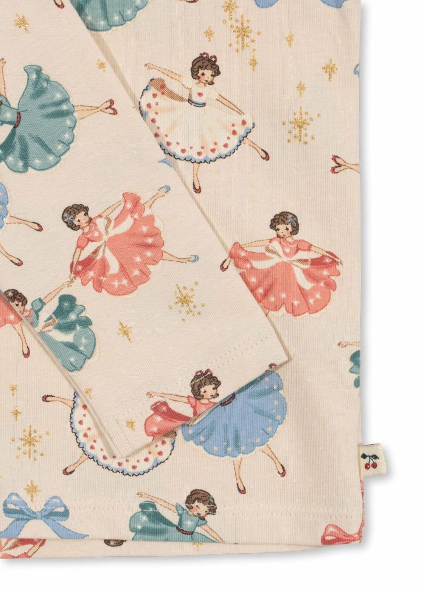 Tops | Kids Konges Sløjd BASIC BLOUSE/PANTS SET GOTS Bow Ballerina