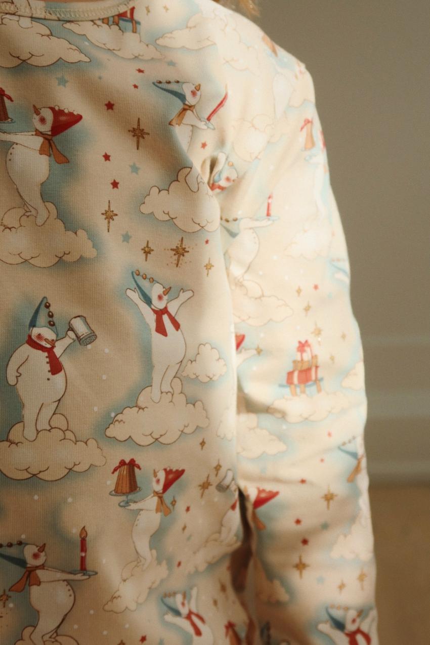 Tops | Kids Konges Sløjd BASIC BLOUSE/PANTS SET GOTS Let It Snow