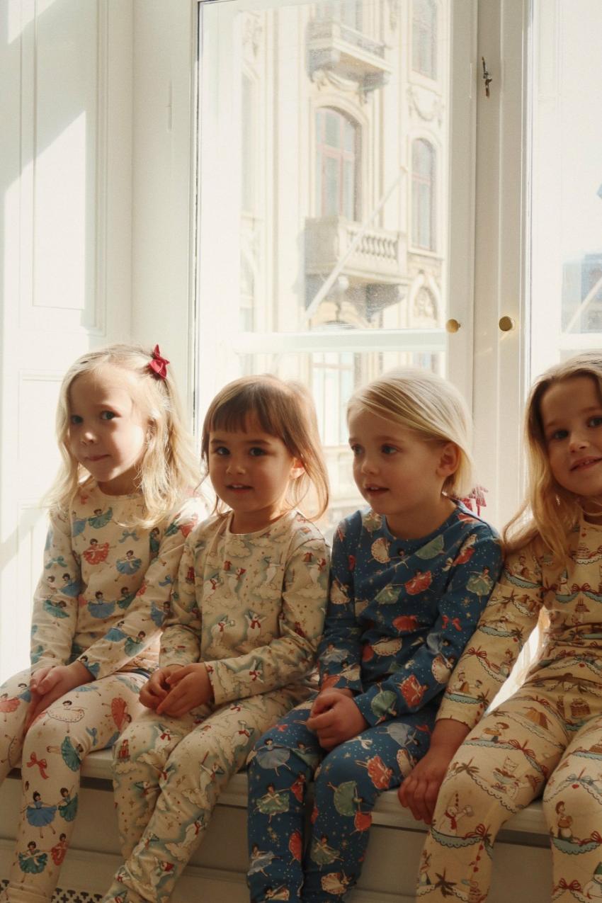 Tops | Kids Konges Sløjd BASIC BLOUSE/PANTS SET GOTS Let It Snow