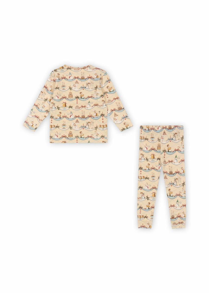 Tops | Kids Konges Sløjd BASIC BLOUSE/PANTS SET GOTS Sugar Pie