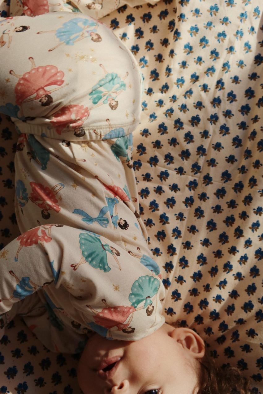 Tops | Kids Konges Sløjd BASIC BODY/PANTS SET GOTS Bow Ballerina