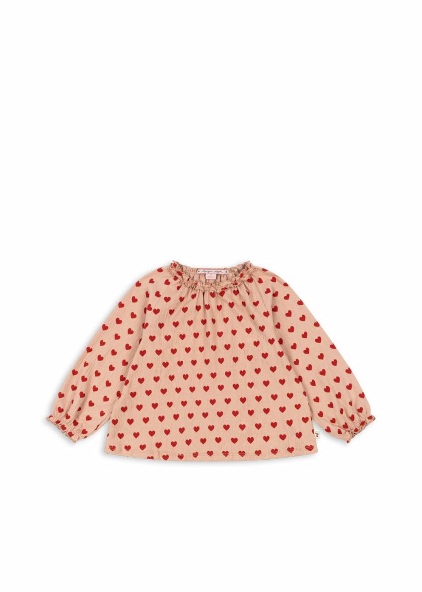 Tops | Kids Konges Sløjd CHLEO BLOUSE OCS Coeur Mahogany