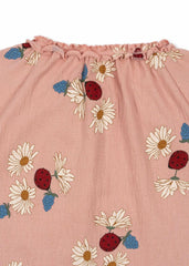 Tops | Kids Konges Sløjd CHLEO BLOUSE OCS Ladybug Daisy Blush