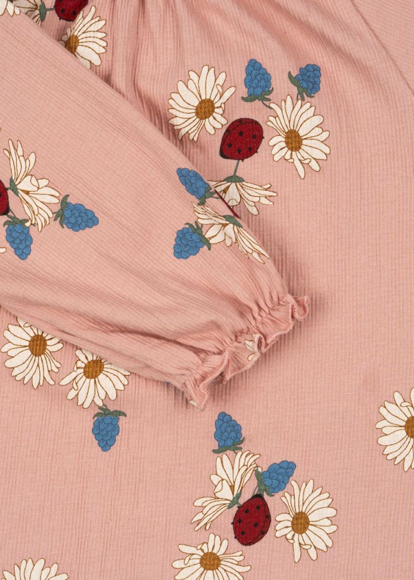Tops | Kids Konges Sløjd CHLEO BLOUSE OCS Ladybug Daisy Blush