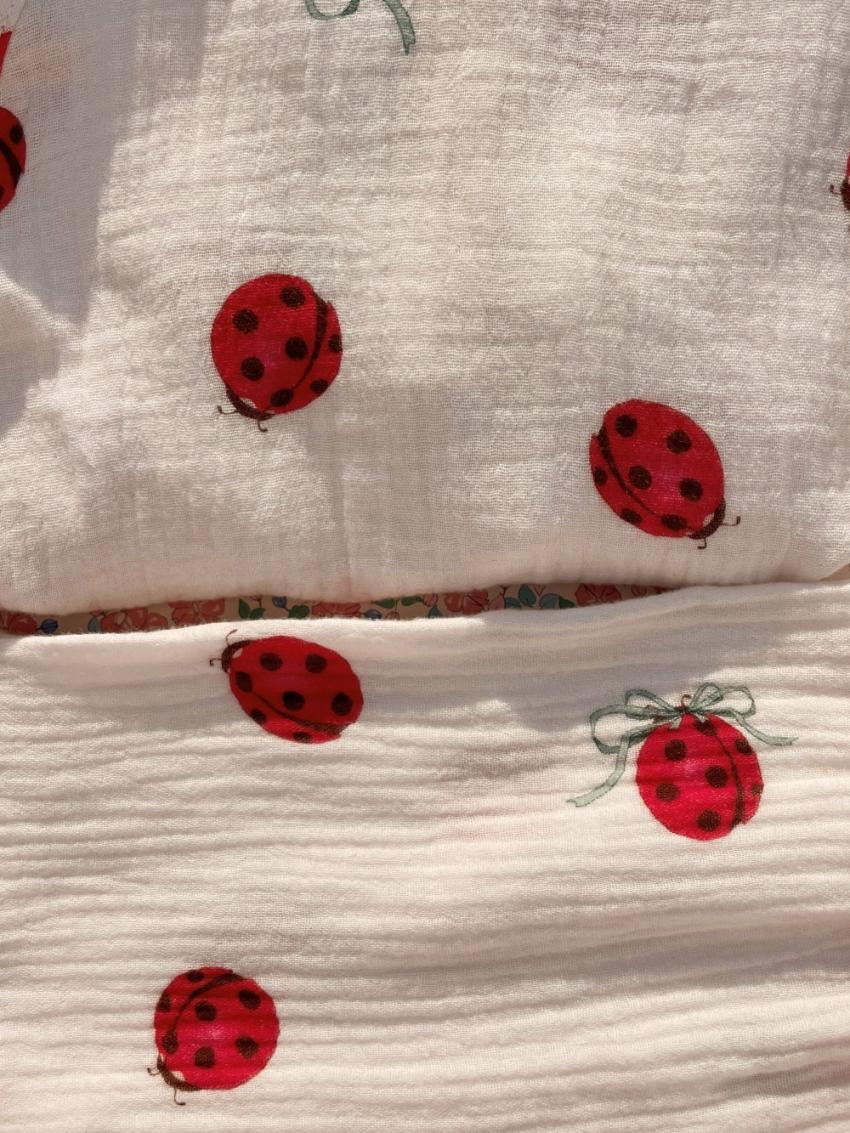 Tops | Kids Konges Sløjd COCO LADYBUG BLOUSE GOTS Ladybug Bow