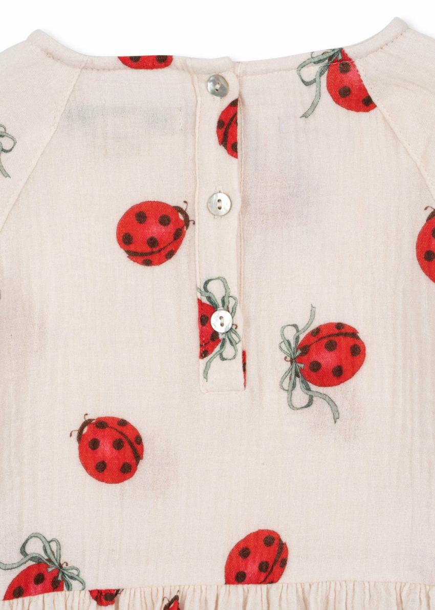 Tops | Kids Konges Sløjd COCO LADYBUG BLOUSE GOTS Ladybug Bow
