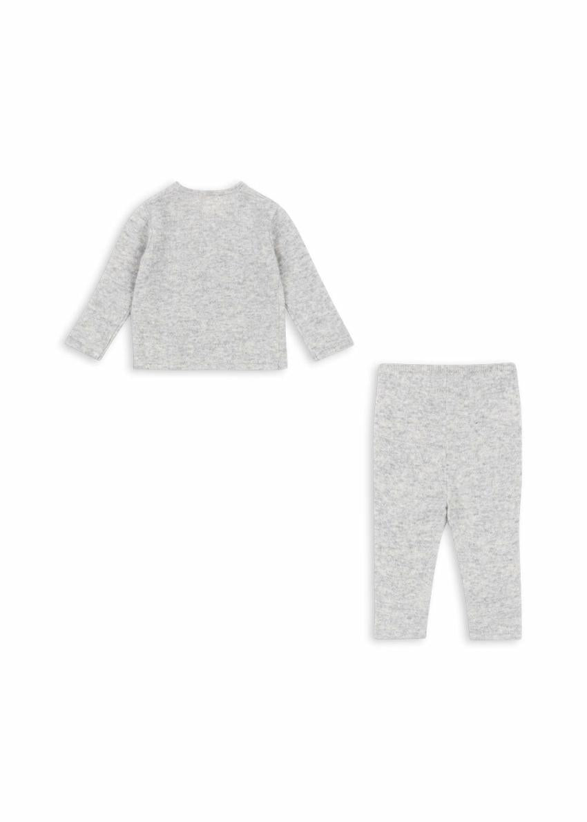 Tops | Kids Konges Sløjd DIO CASHMERE BABY SET Light Grey Melange