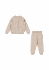 Tops | Kids Konges Sløjd DIO CASHMERE KIDS SET Camel Melange