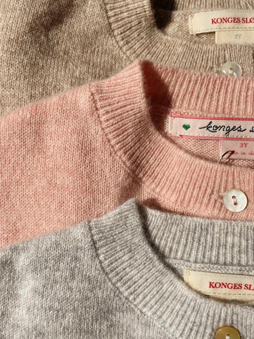 Tops | Kids Konges Sløjd DIO CASHMERE KIDS SET Light Grey Melange