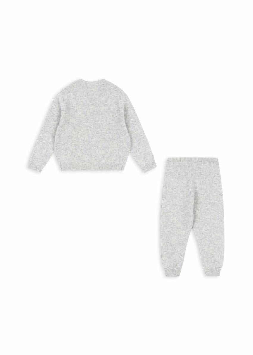 Tops | Kids Konges Sløjd DIO CASHMERE KIDS SET Light Grey Melange