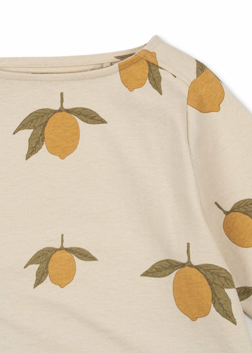 Tops | Kids Konges Sløjd DREY LS TEE GOTS Mon Grand Citron