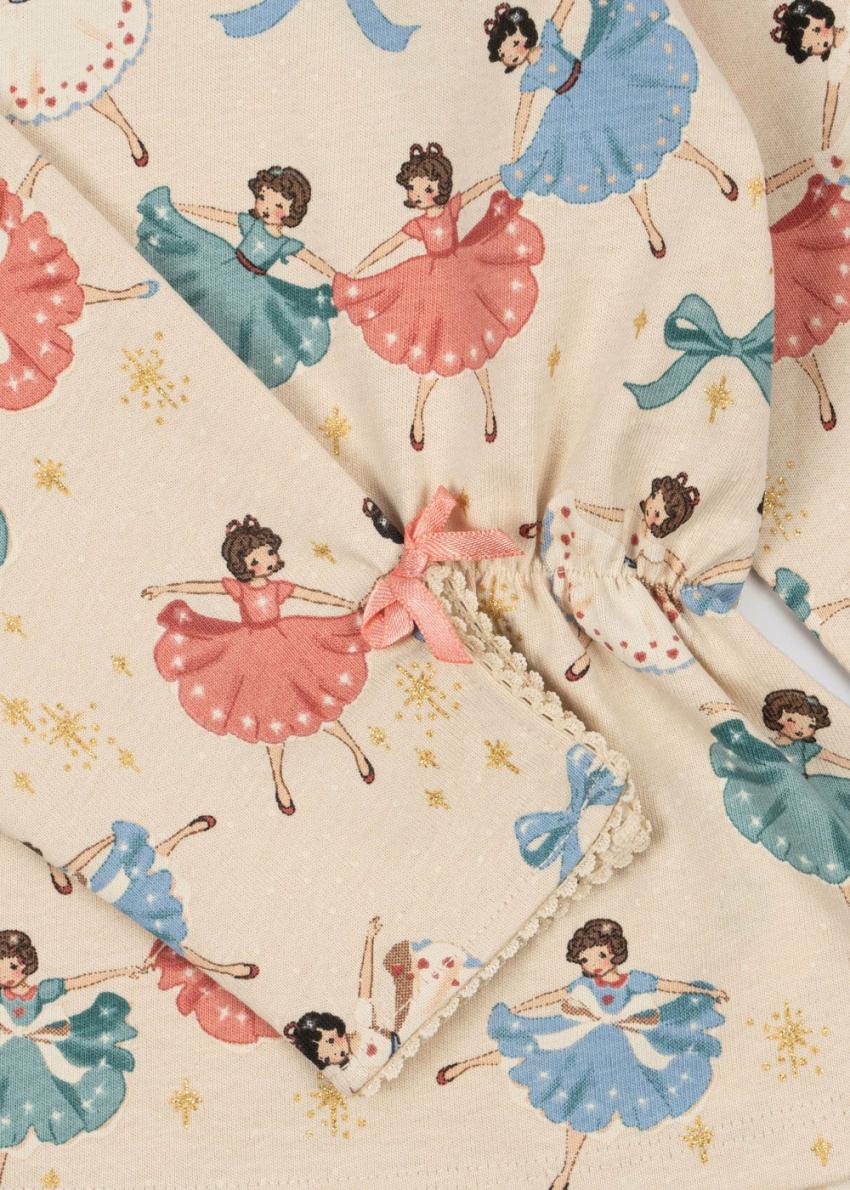 Tops | Kids Konges Sløjd DREY SET GOTS Bow Ballerina